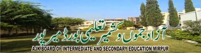 AJK Board Intermediate 2nd Year Result 2024 12th Class FA, FSc, ICS, ICOM