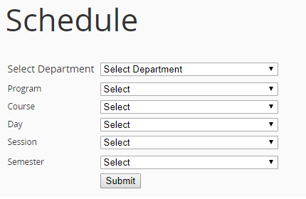 Punjab University PU Lahore Morning, Afternoon, Evening Timings Timetable Schedule