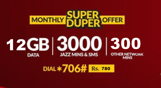 Jazz Monthly Super Duper Package 2024 Check Code, Activation