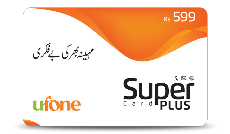 Ufone Super Card Plus 599 Code 2024 Subscribe 30 Days Validity Check