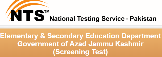 AJK Education Department PT, PET, AT, JST, DT, Qari Teacher NTS Test Result 2024