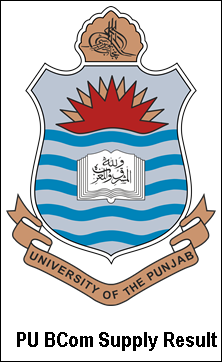 B.Com Part 1, 2 Supplementary Result 2024 Punjab University PU Check Online