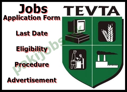 How To Get TEVTA Jobs 2024 In Lahore, Rawalpindi, Multan Online Form