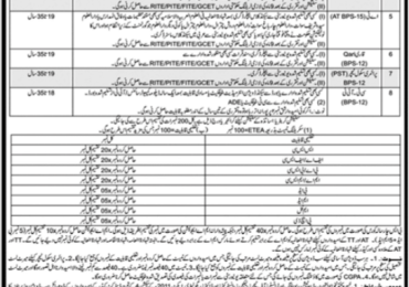 KPK Elementary And Secondary Education AT, PST, Qari ETEA Test Result 2024