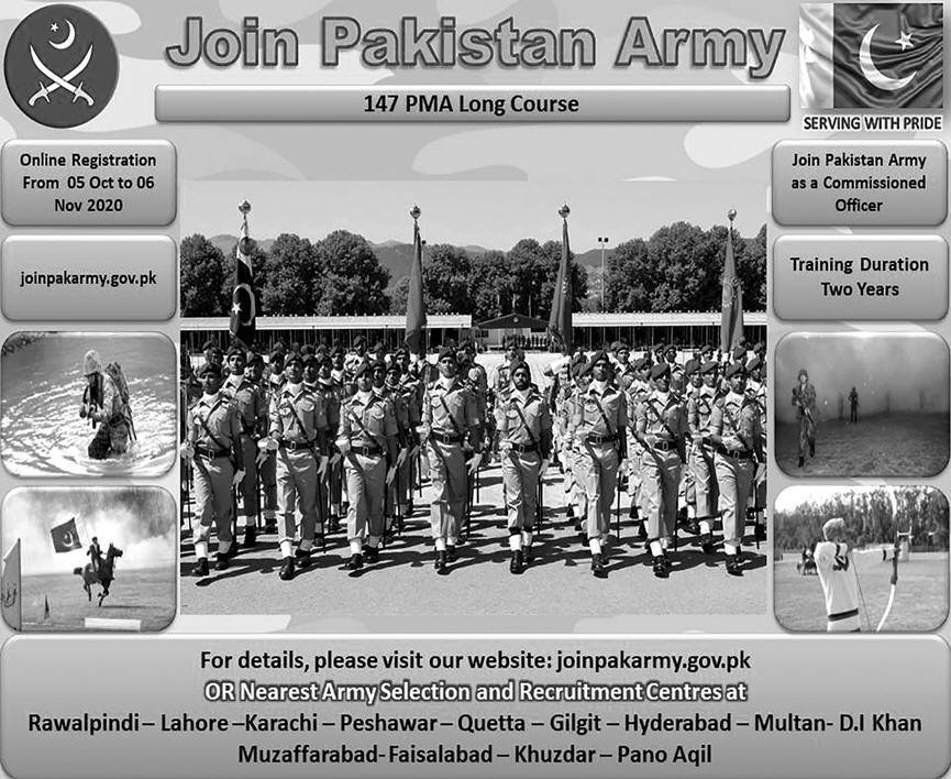 147 PMA Long Course Registration 2024 Online Advertisement Test Date